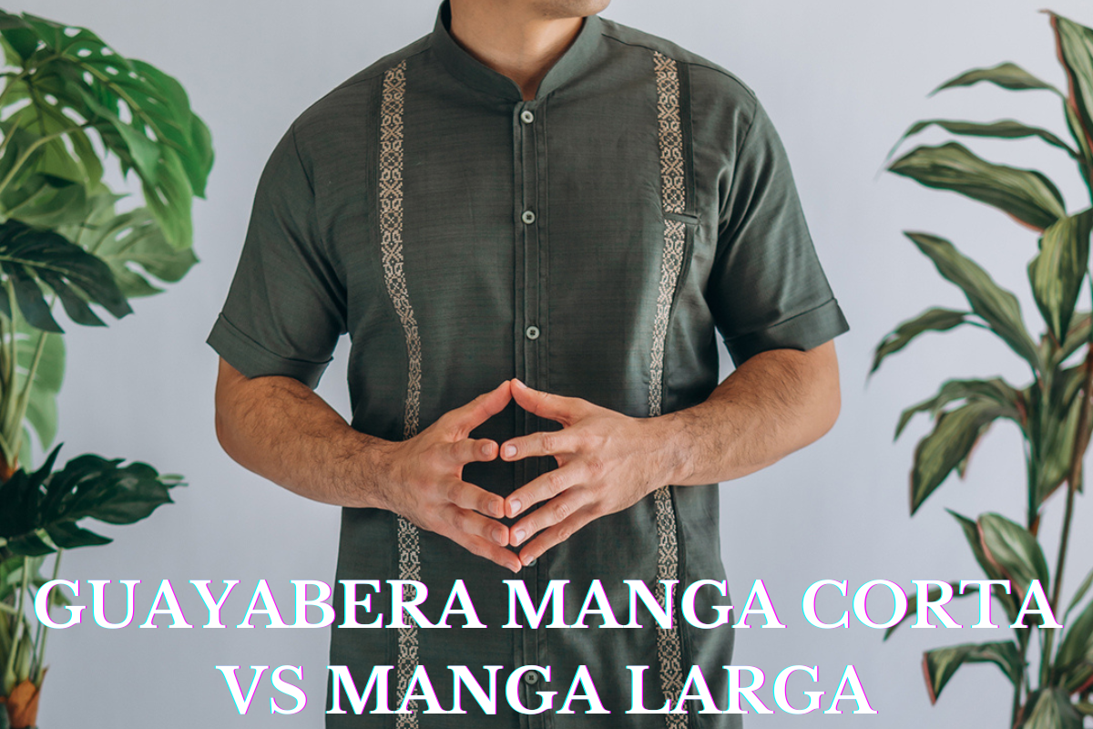 guayabera manga corta o guayabera manga larga