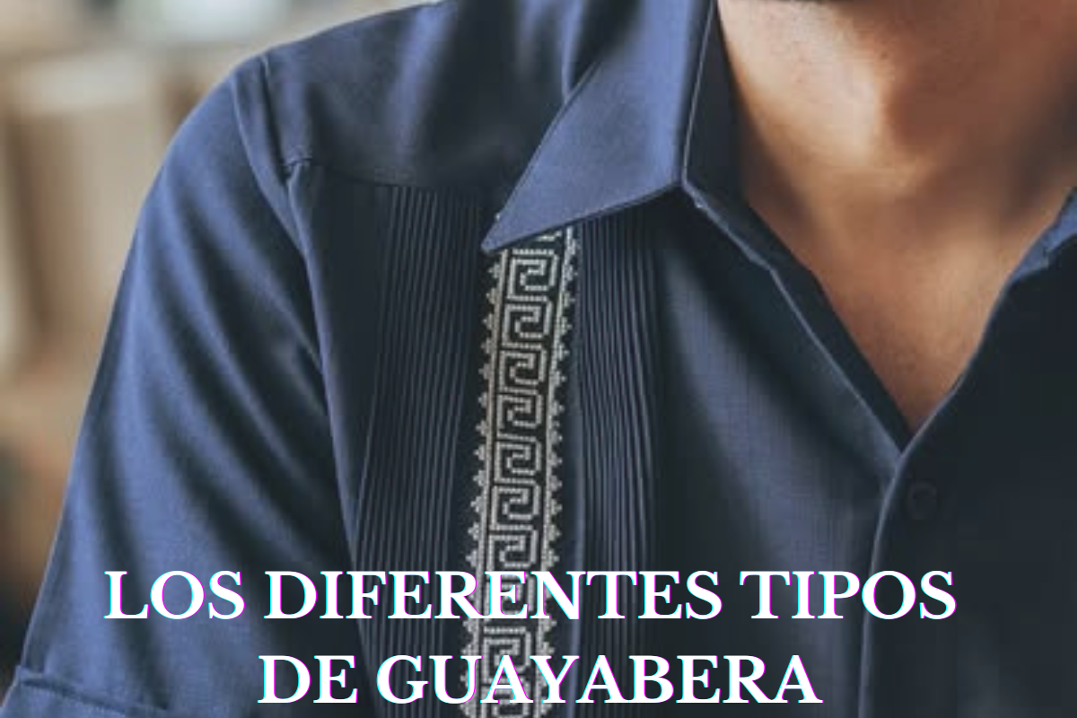 DIFERENTES TIPOS DE GUAYABERA PARA HOMBRES