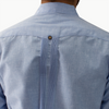 Camisa guayabera elegante bordada azul