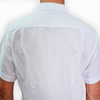 Camisa guayabera elegante de manga corta para ceremonia