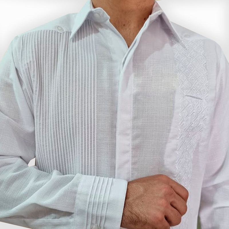 Guayabera para boda novio
