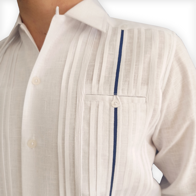 Guayabera elegante para boda en la playa