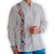 Guayabera floreada hombre